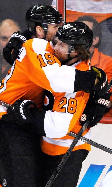 Mason makes 33 saves as Flyers shut out Red Wings